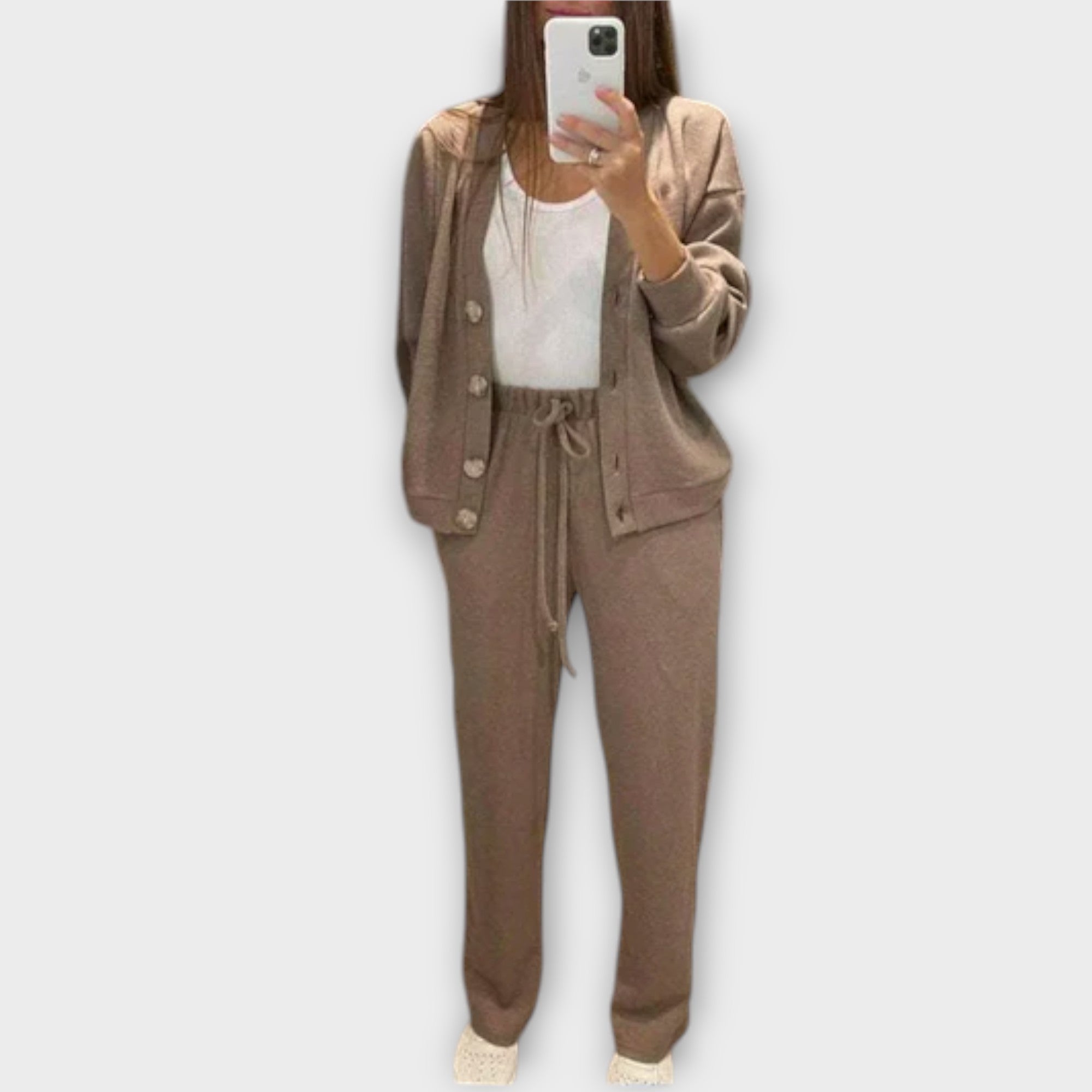 Chantal | Conjunto de casaco e calças
