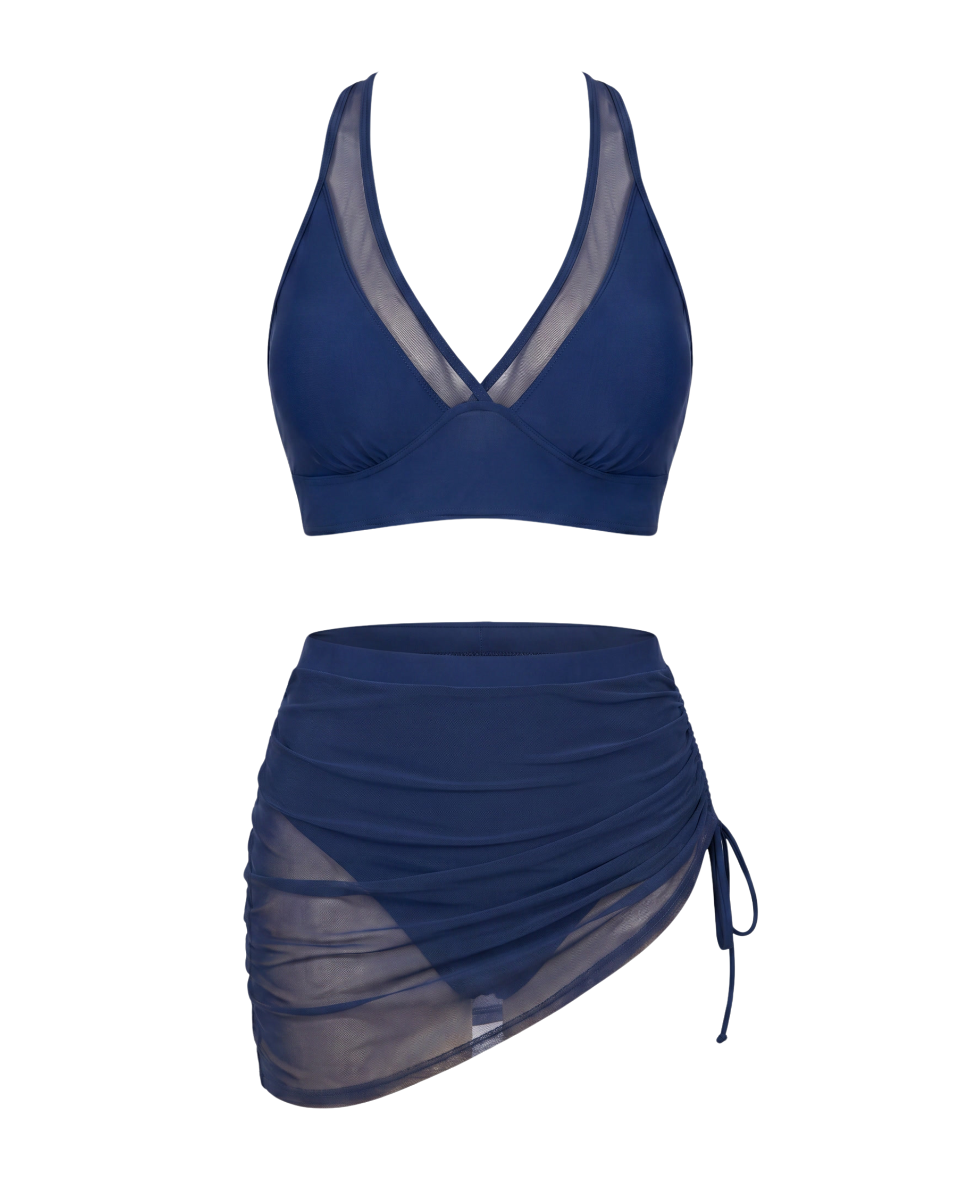 Conjunto de Biquíni com Corda Ajustável