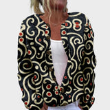 Gabriela | Cardigan Floral de Outono