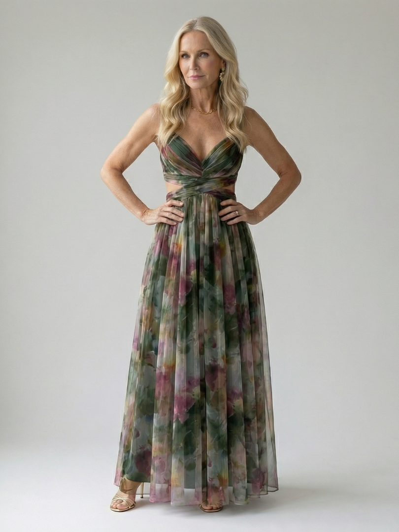 Isel | Vestido Maxi Alças