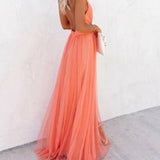 Marta | Vestido Coral Fade