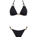 Colorblock Bikini Set
