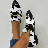 Diana | Mocassim com Detalhe de Fivela Impressa