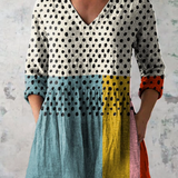 Valerie | Long Sleeve Blouse with V-Neck