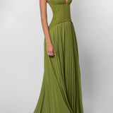 Cristina | Vestido Maxi Verdant