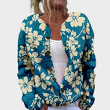 Mariana | Cardigan Floral de Outono