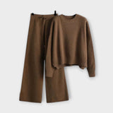 Joana | Conjunto casual bordado