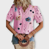 Emília | Blusa com decote em V