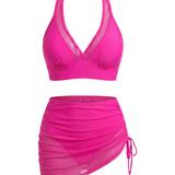 Drawstring Bikini Set