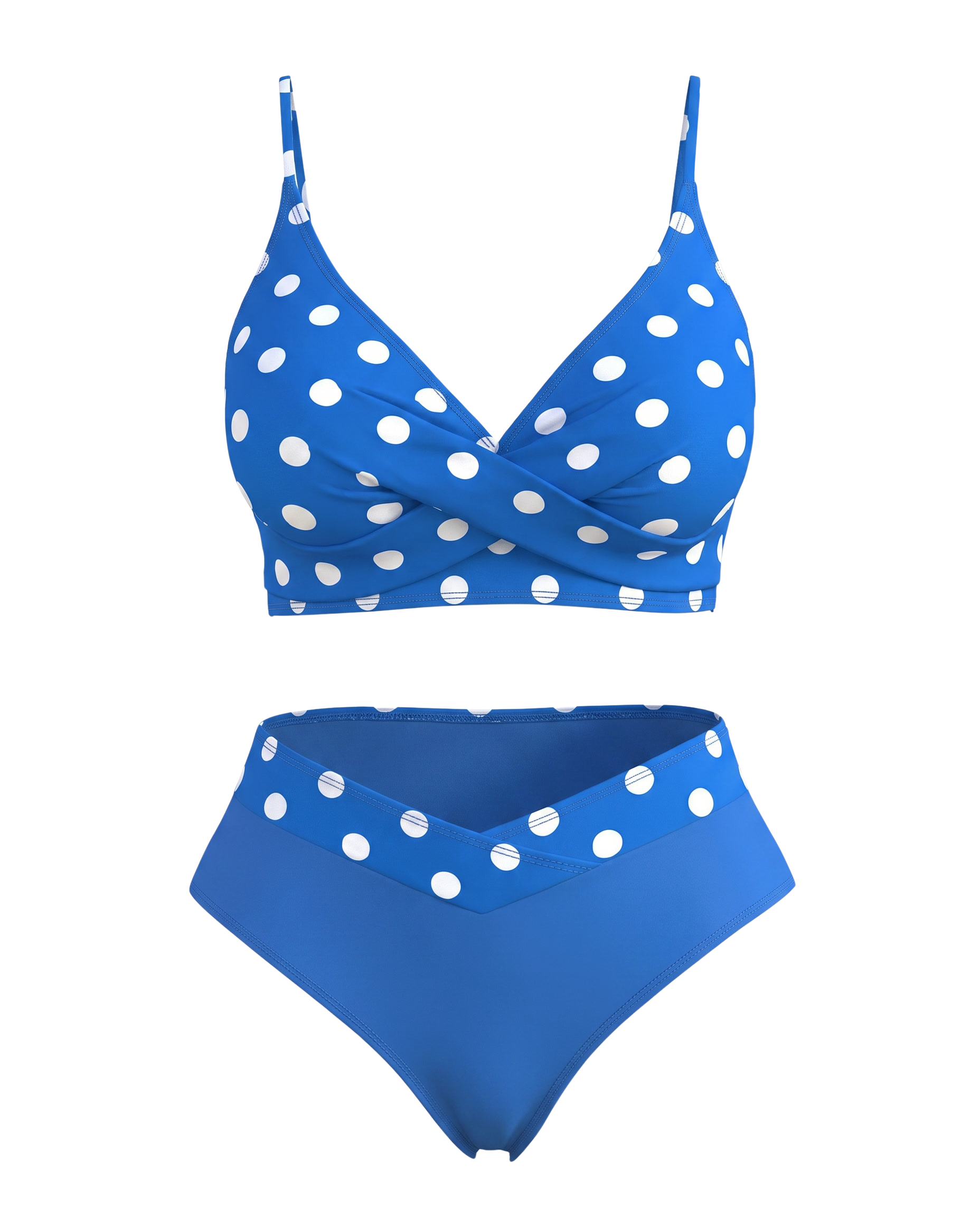 Conjunto de Biquíni de Cor Sólida