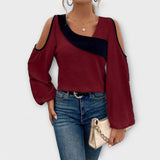 Escarlate | Blusa com decote quadrado