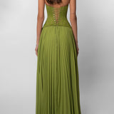 Cristina | Vestido Maxi Verdant
