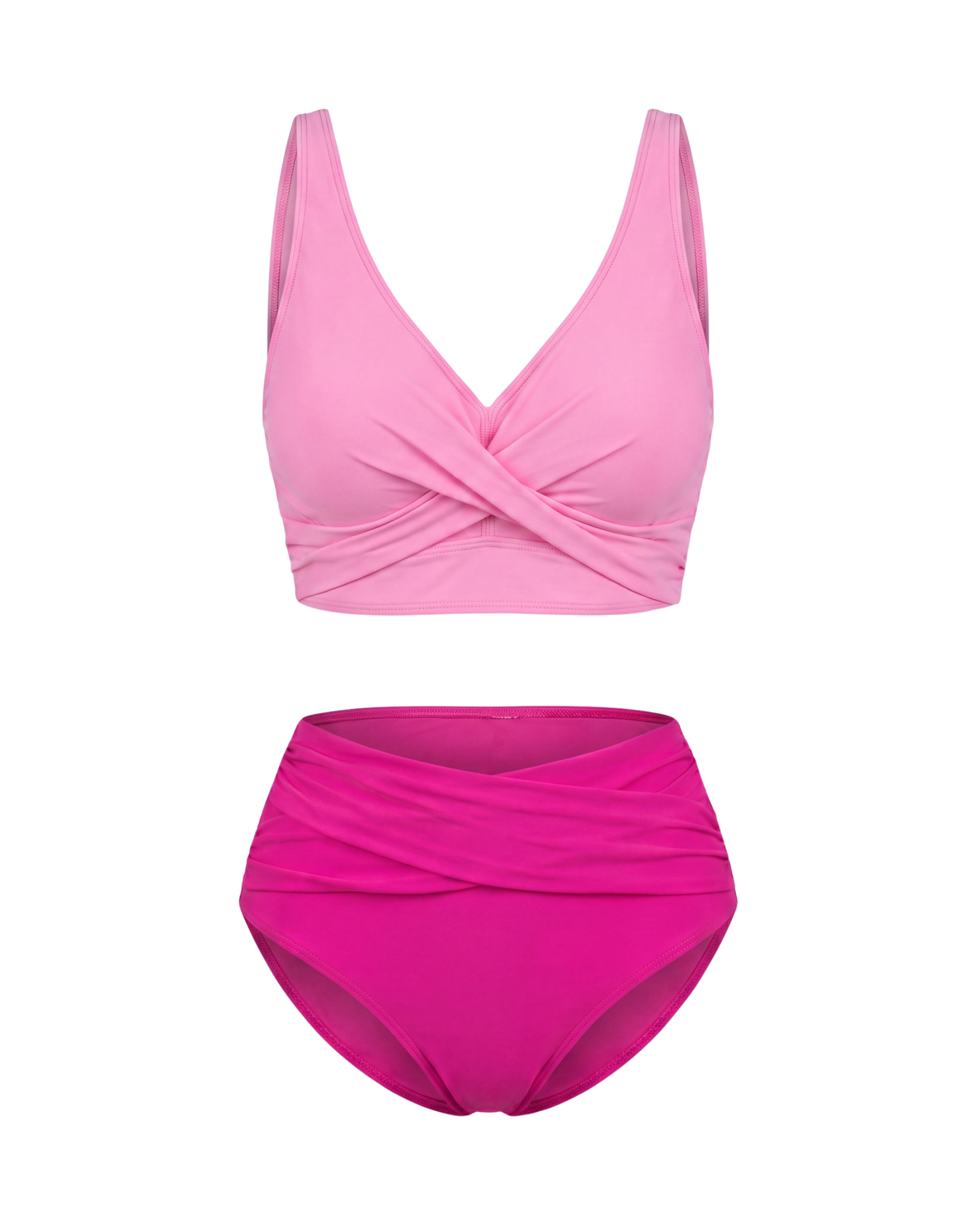 Conjunto de Biquíni de Cintura Alta Premium