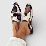 Amália | Mocassins com padrão abstrato