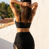Conjunto de Biquíni com Corda Ajustável