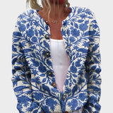 Benedita | Cardigan Floral de Outono
