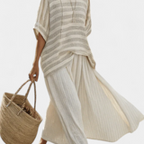 Isaura | Conjunto De Linho Elegante