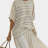 Isaura | Conjunto De Linho Elegante