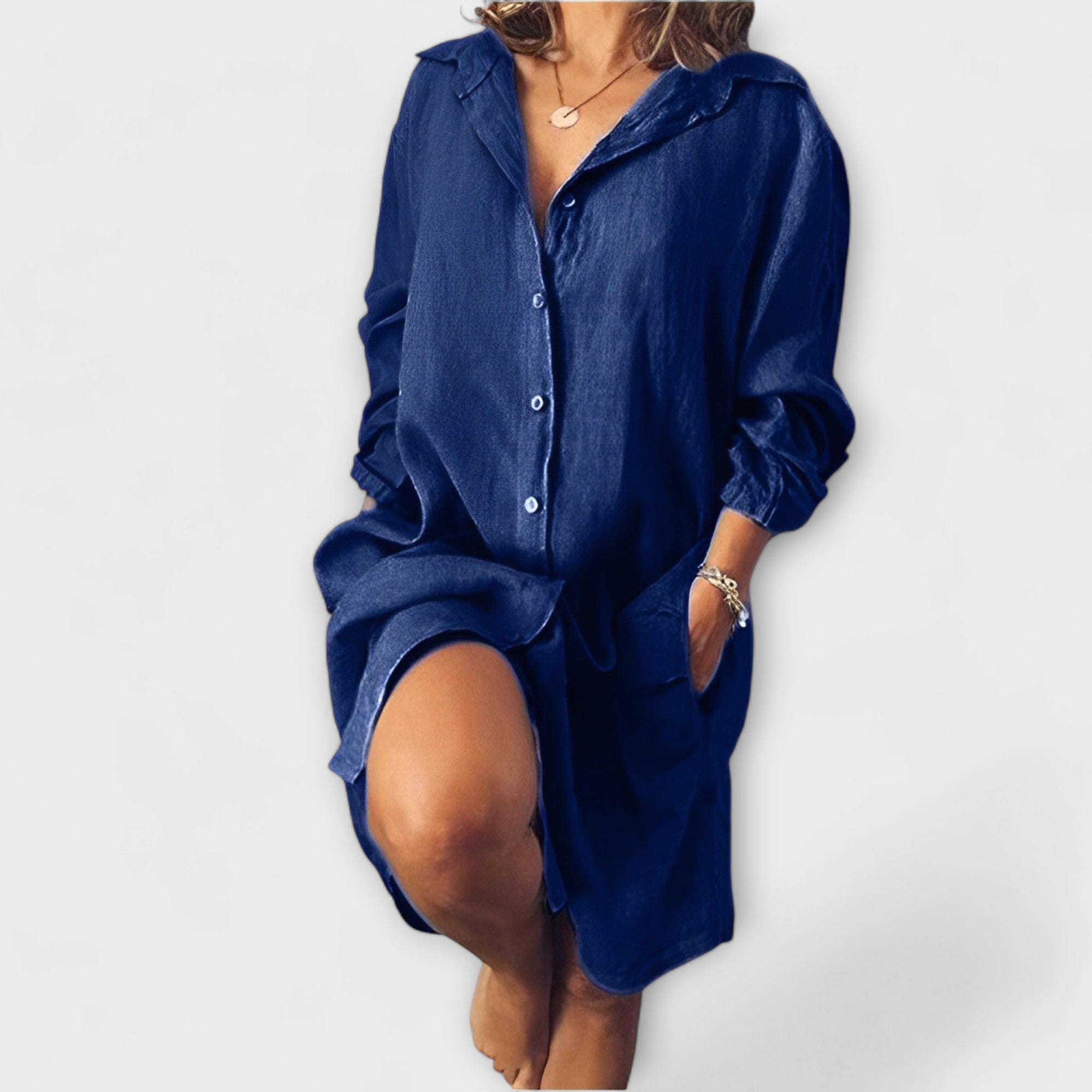 Clara | Blusa casual de linho
