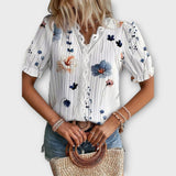 Emília | Blusa com decote em V