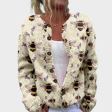 Alice | Cardigan Floral de Outono