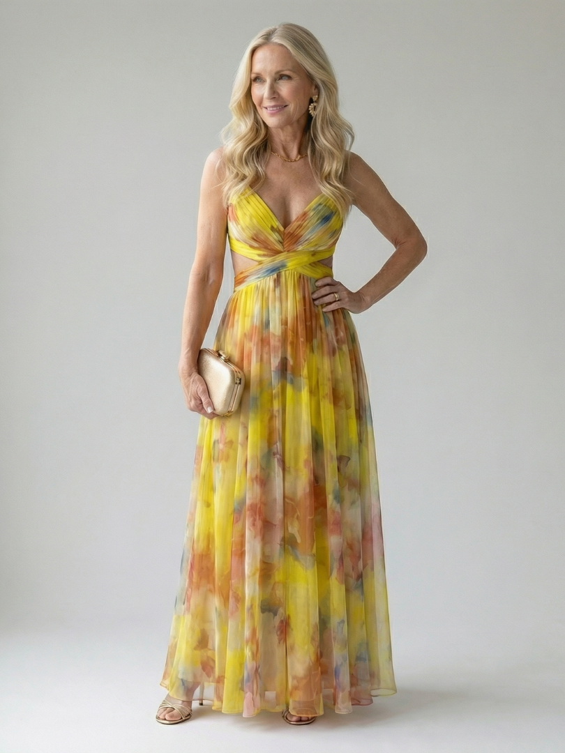 Isel | Vestido Maxi Alças