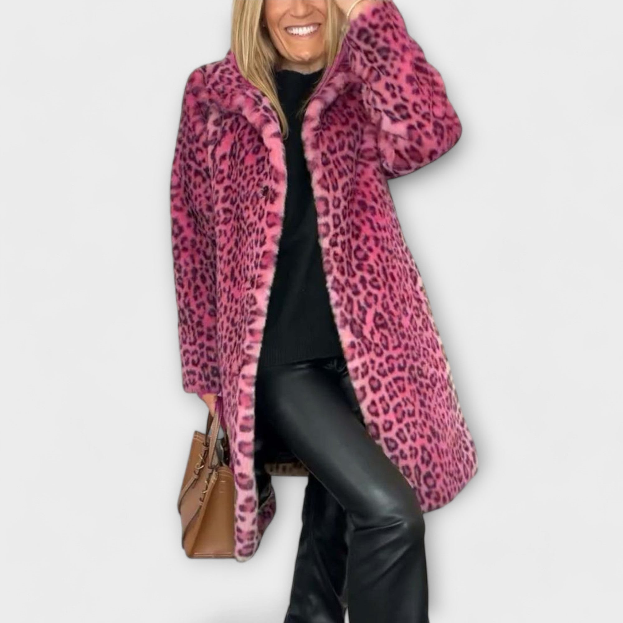 Jéssica | Casaco de Leopardo
