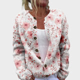 Sofia | Cardigan Floral de Outono