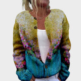 Rita | Cardigan Floral de Outono