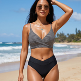 Solid Color Bikini Set