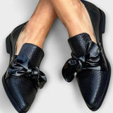 Cláudia | Loafer com Laço Decorativo