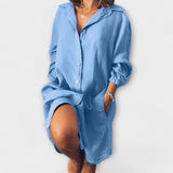Clara | Blusa casual de linho