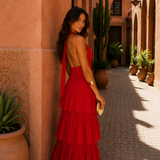 Martina | Vestido Vermelho Manila