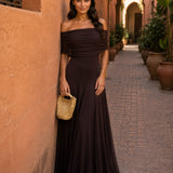 Patricia | Vestido Toledo na cor castanha