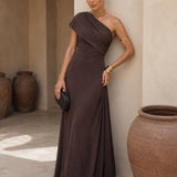 Patricia | Vestido Toledo na cor castanha
