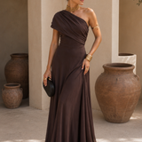 Patricia | Vestido Toledo na cor castanha