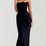 Esmeralda | Vestido comprido com corpete
