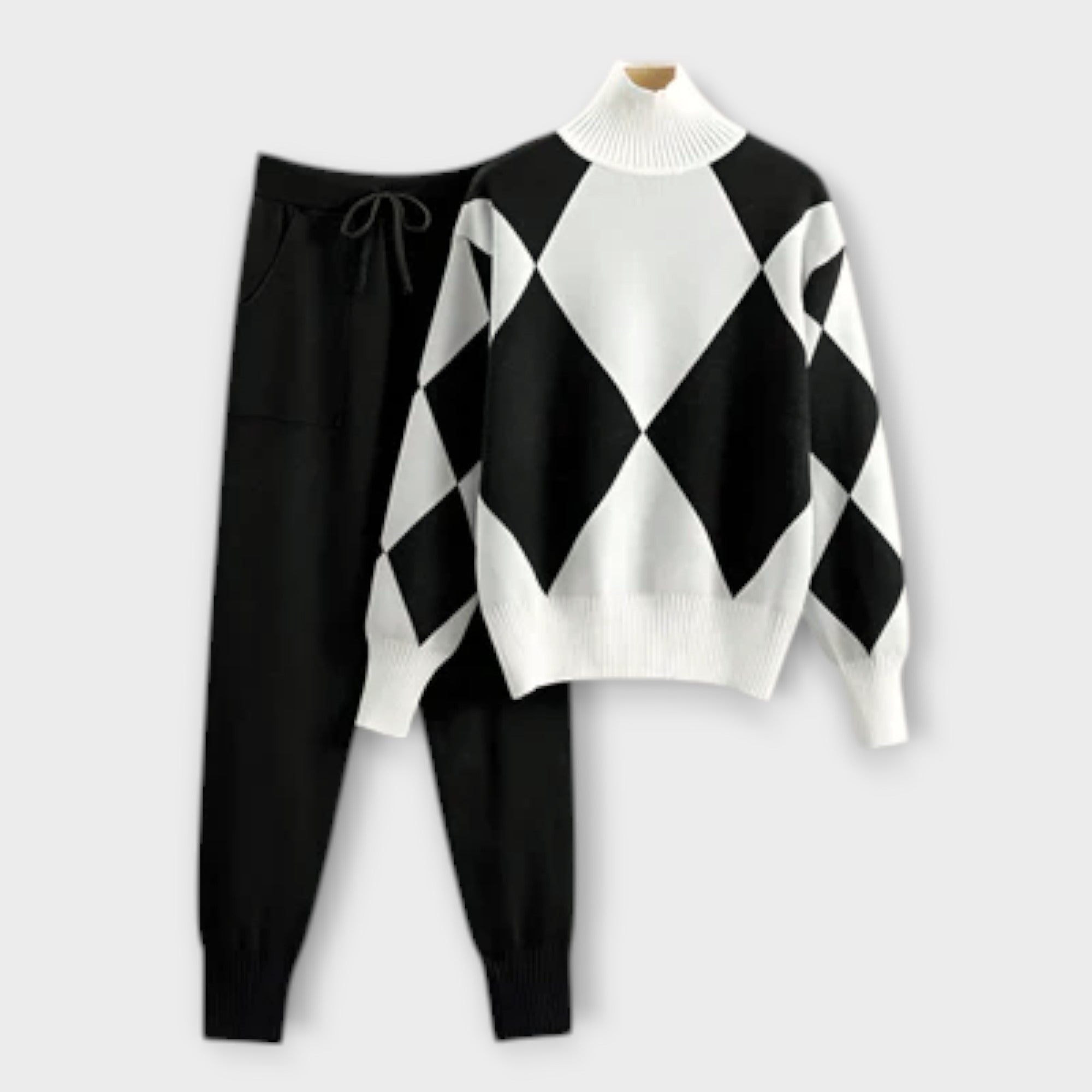 Laura | Conjunto elegante de duas peças