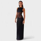 Lucinda | Vestido comprido de renda