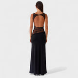 Lucinda | Vestido comprido de renda