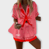 Beatriz | Conjunto Leve Rosa Lagostas