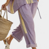 Lorena | Conjunto Boho Linho e Bambu
