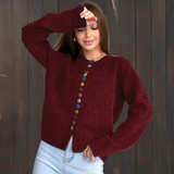 Nicole | Cardigã com Detalhe de Botões