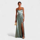 Lúcia | Vestido comprido Satin