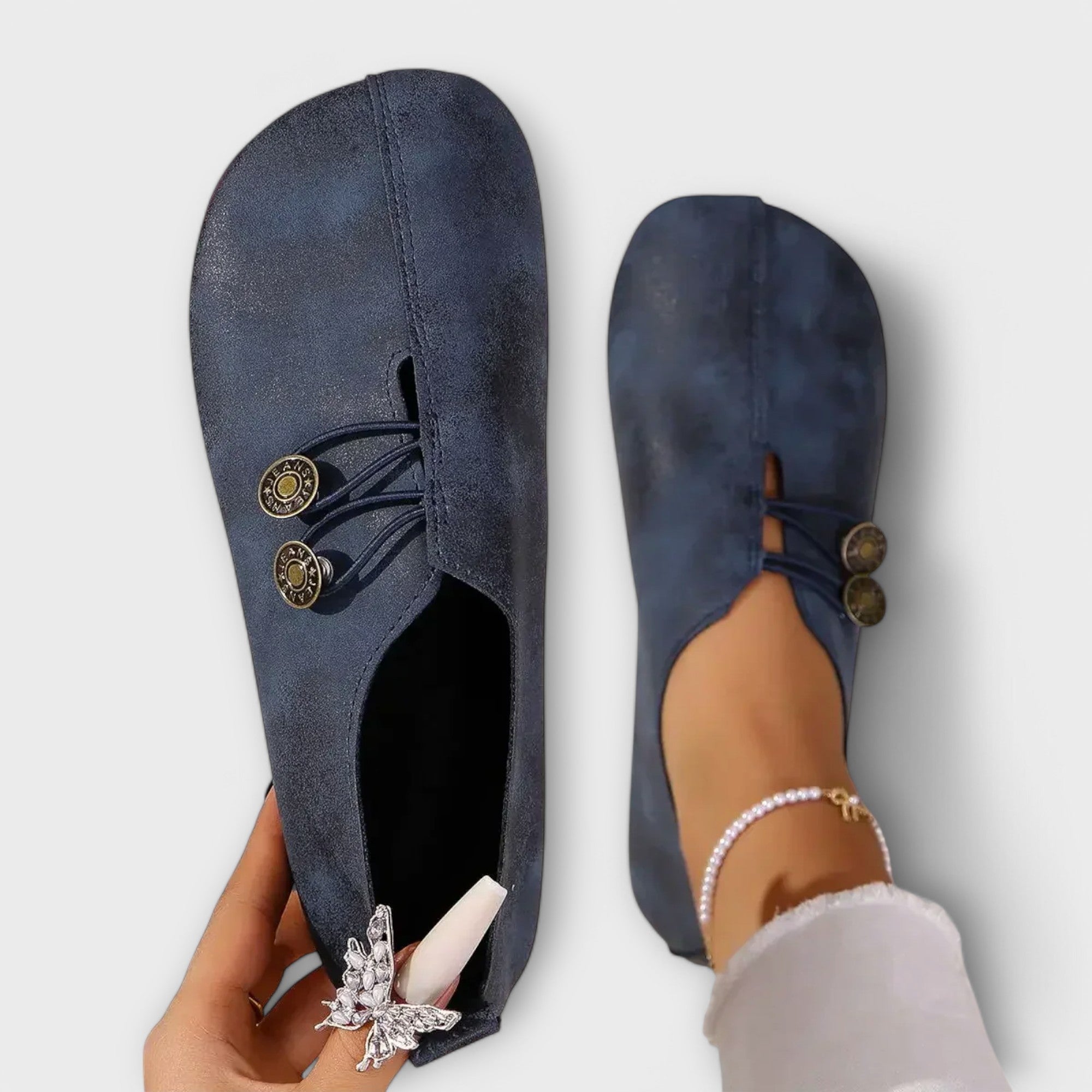 Noira | Mocassim de camurça