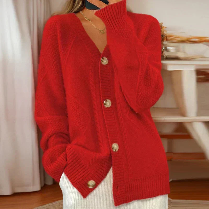 Eloísa | Cardigan de Malha Canelada