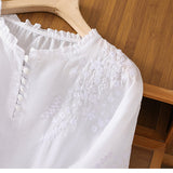 Cassiana | Blusa de Algodão e Linho