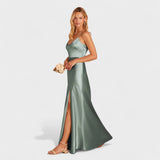 Lúcia | Vestido comprido Satin