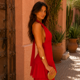 Martina | Vestido Vermelho Manila