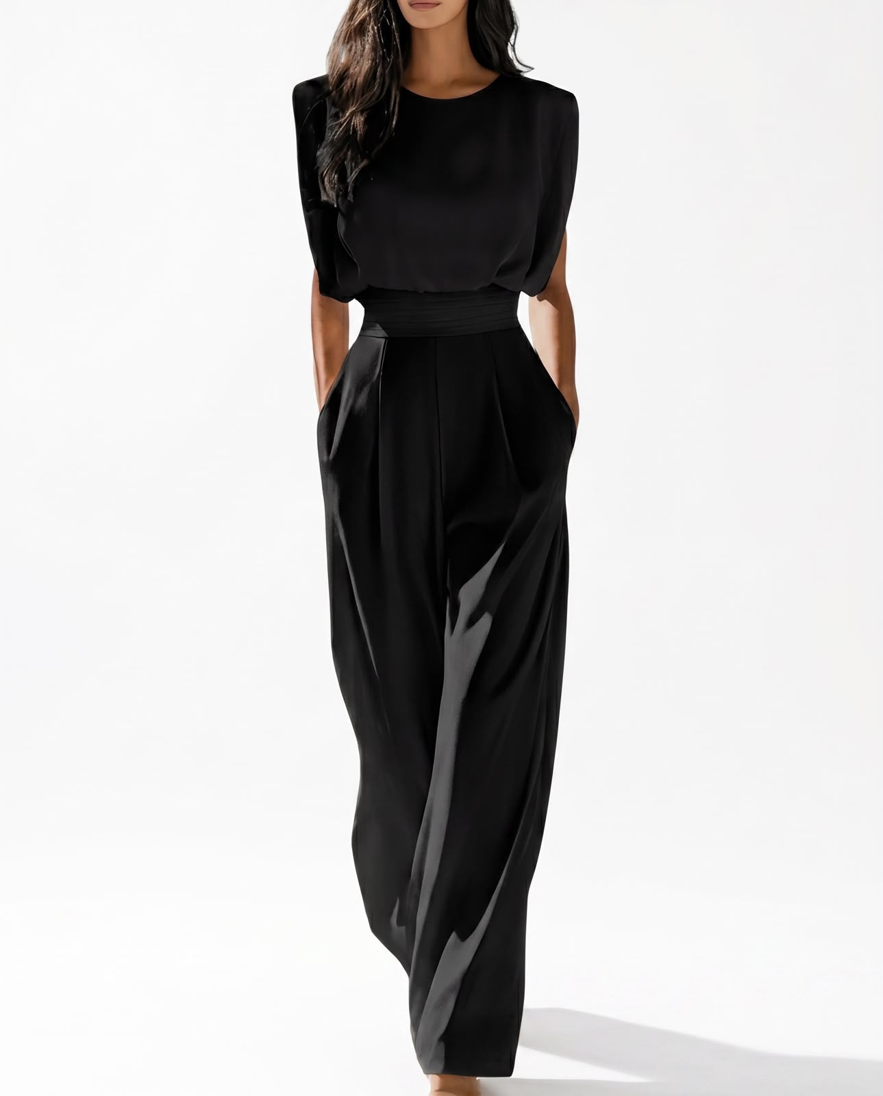 Ariadna | Macacão Cintura Elegante